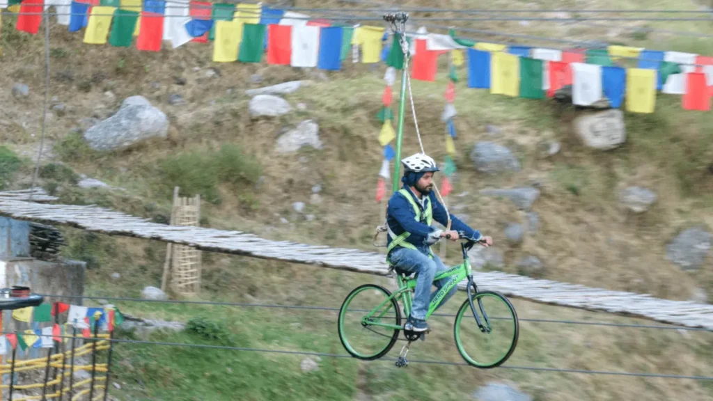 sky cycling in India