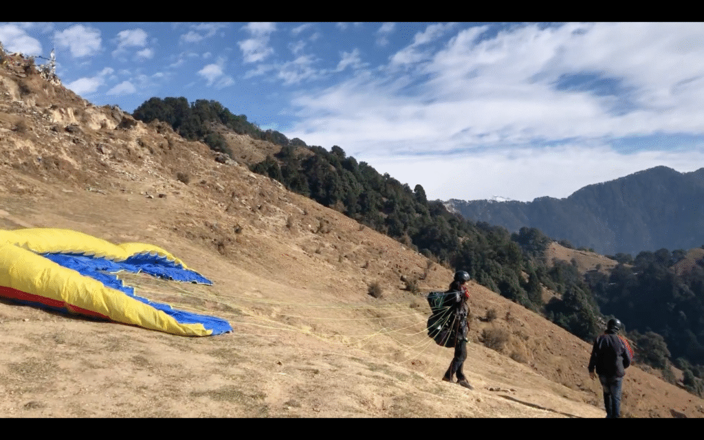 world's second highest paragliding spot